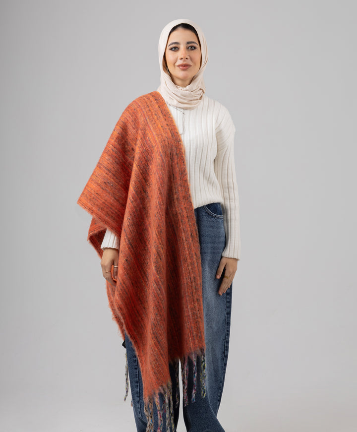 Boho Winter Shawl