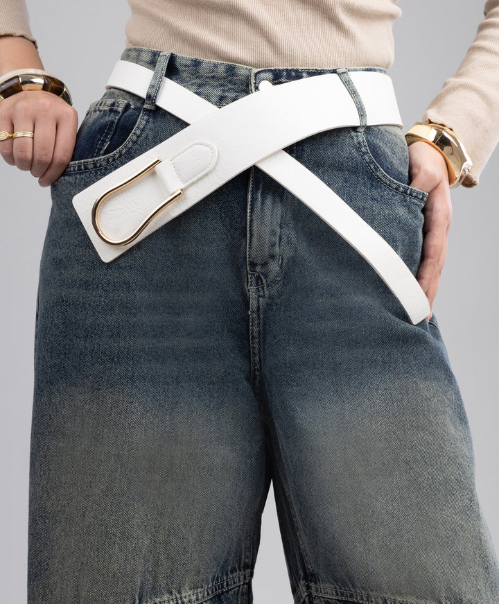 Plain Leather Belt