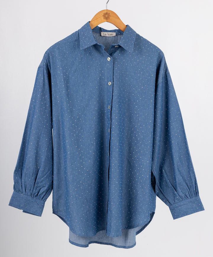 Bling Denim Shirt