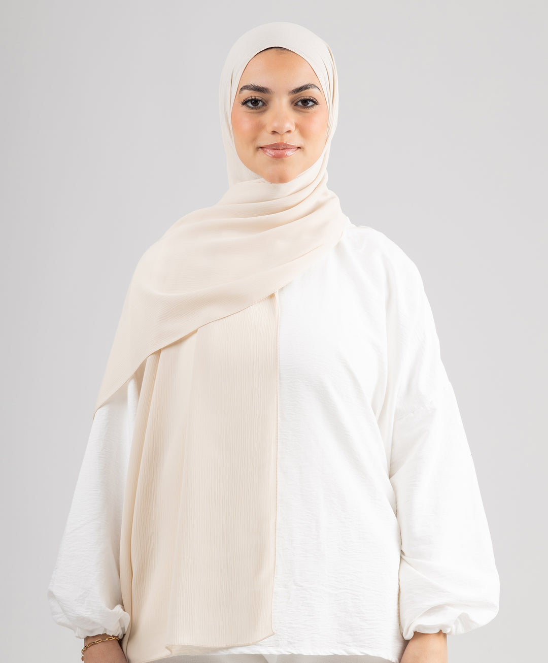 Pure Chiffon Crinkle Scarf