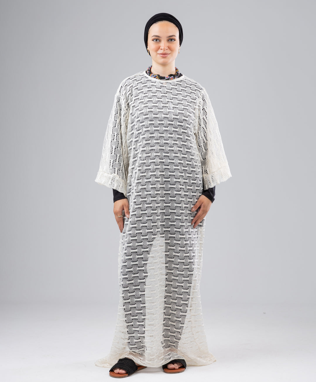 Netting Maxi Dress