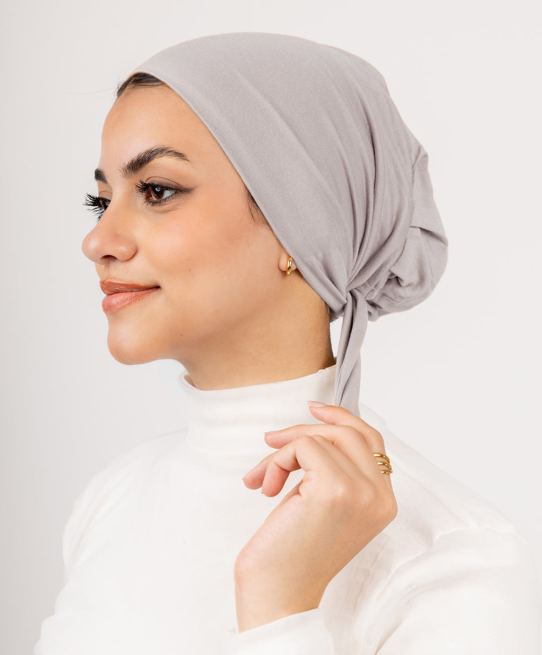 No Thread Underscarf with Tie-Back