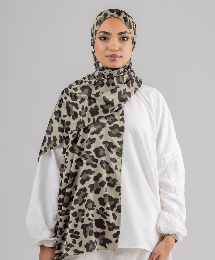 Wild Moon Satin Scarf