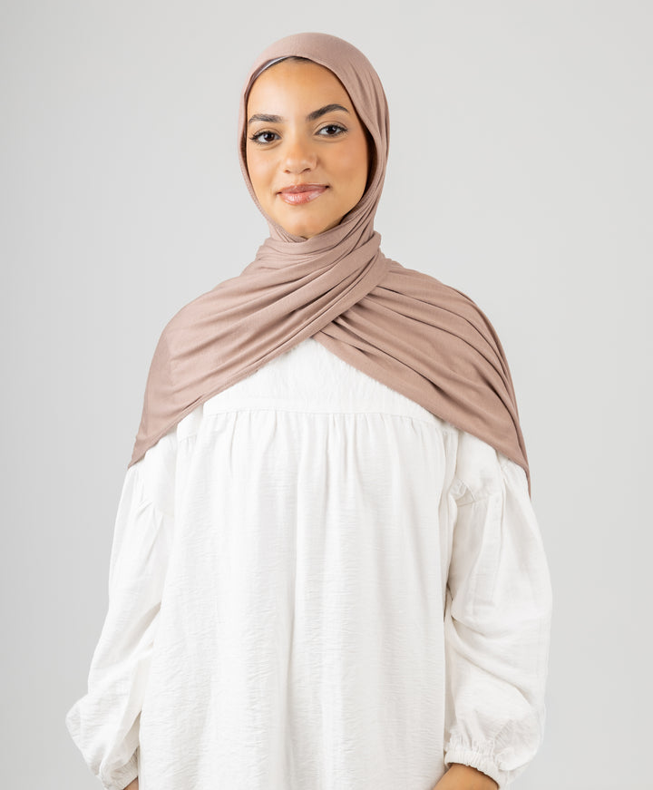 Plain Cotton Lycra Scarf