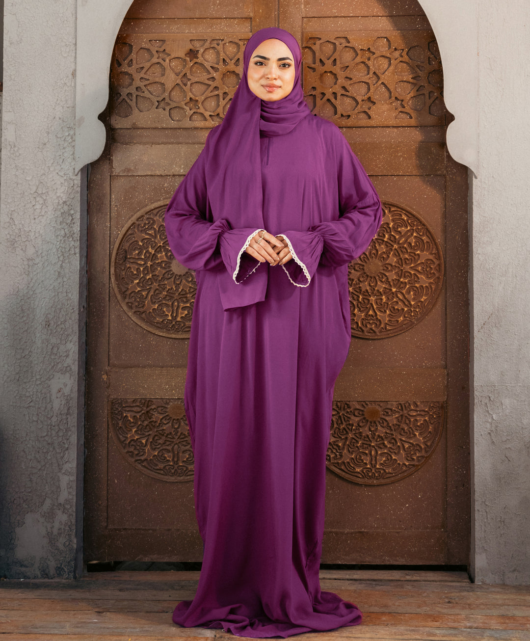 Plain Viscose Flounce Sleeves Isdal