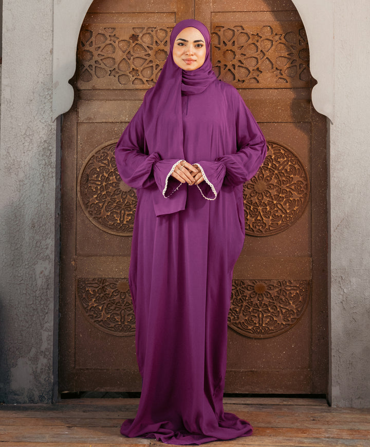 Plain Viscose Flounce Sleeves Isdal