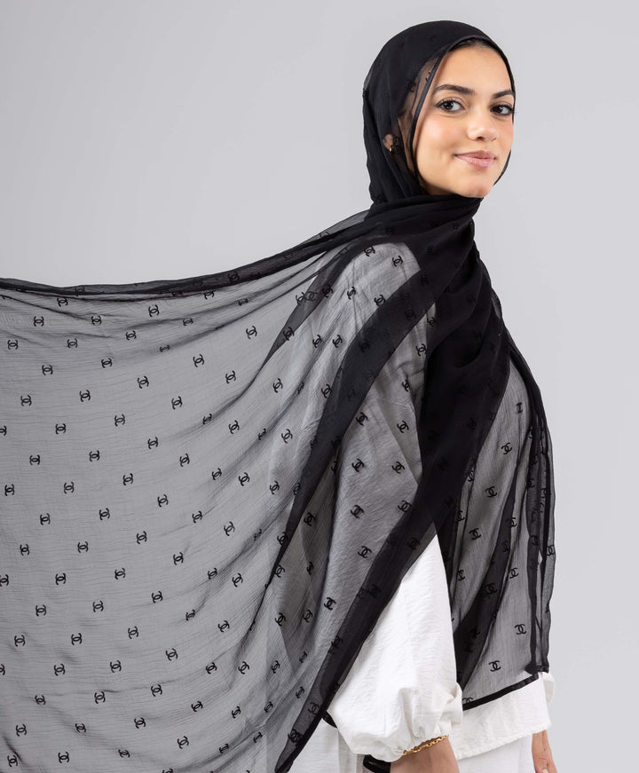Vera Luxury Crushed Scarf