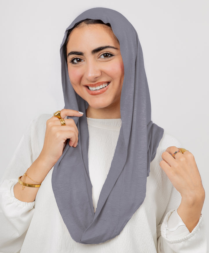 Easy Closed Wrap Scarf