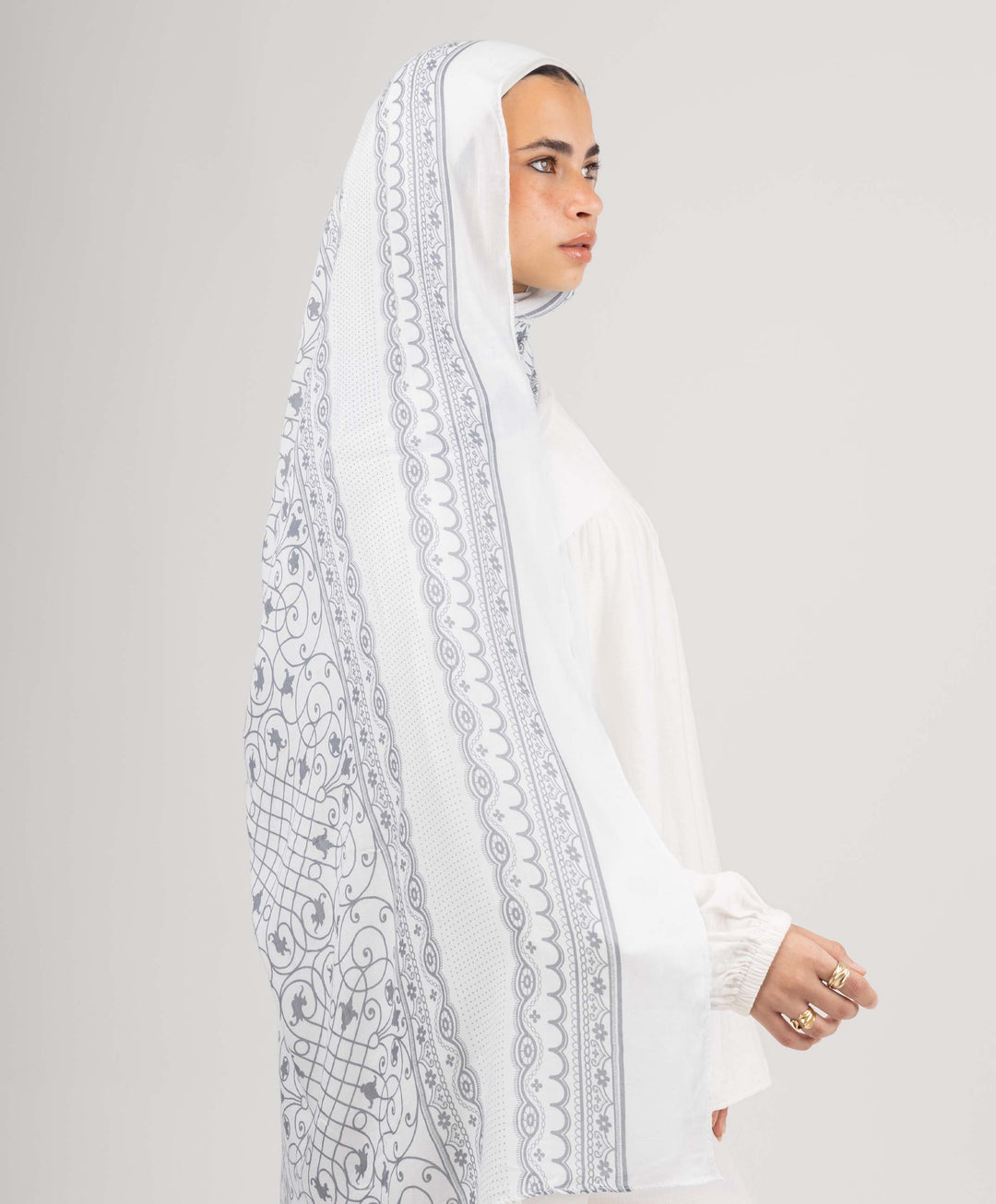 Damask Modal Scarf