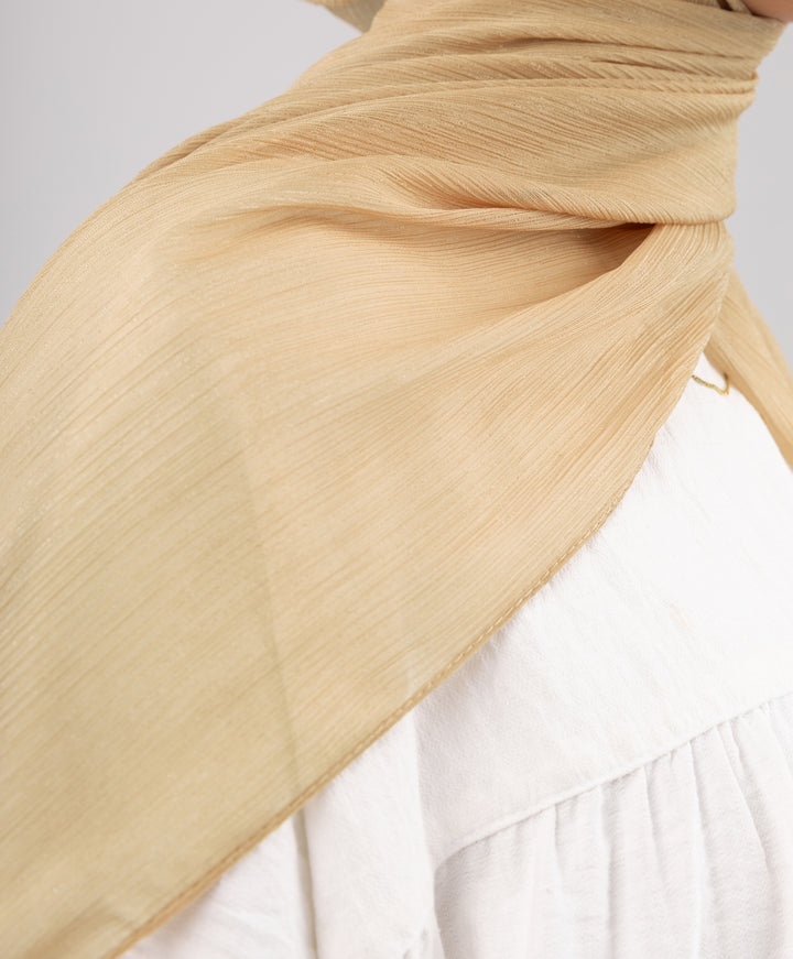 Glittery Chiffon Scarf