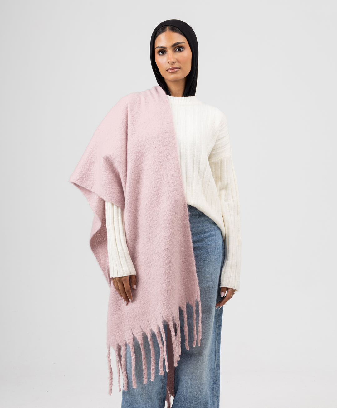 Essential Shawl-Baby Pink