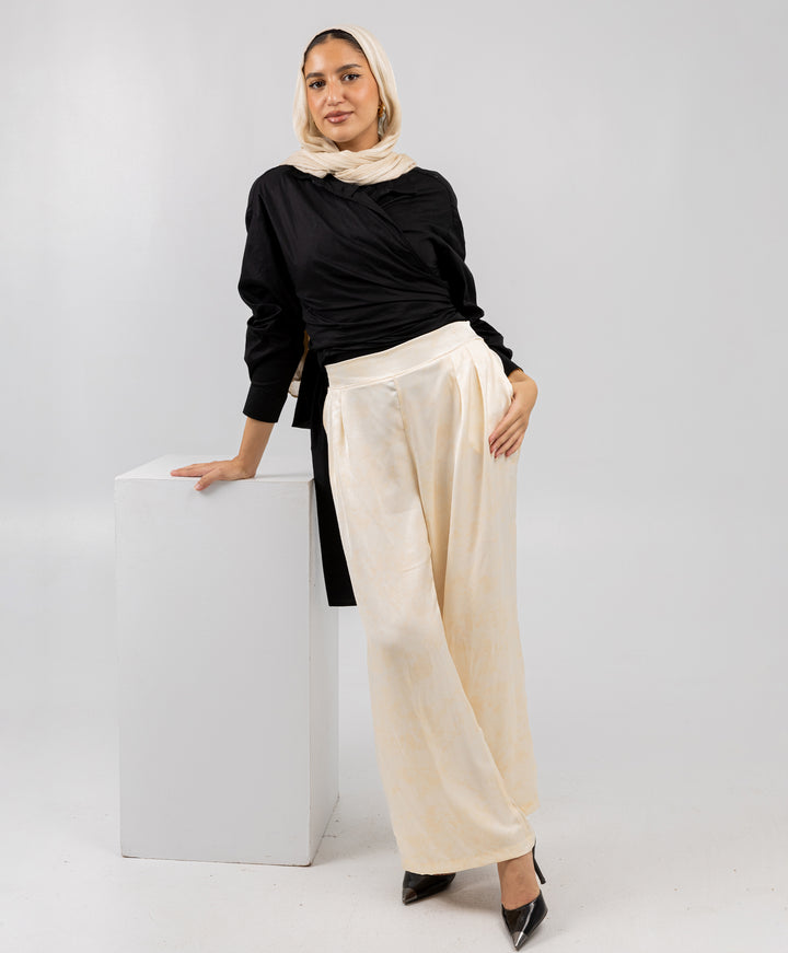 Glossy Satin Pants