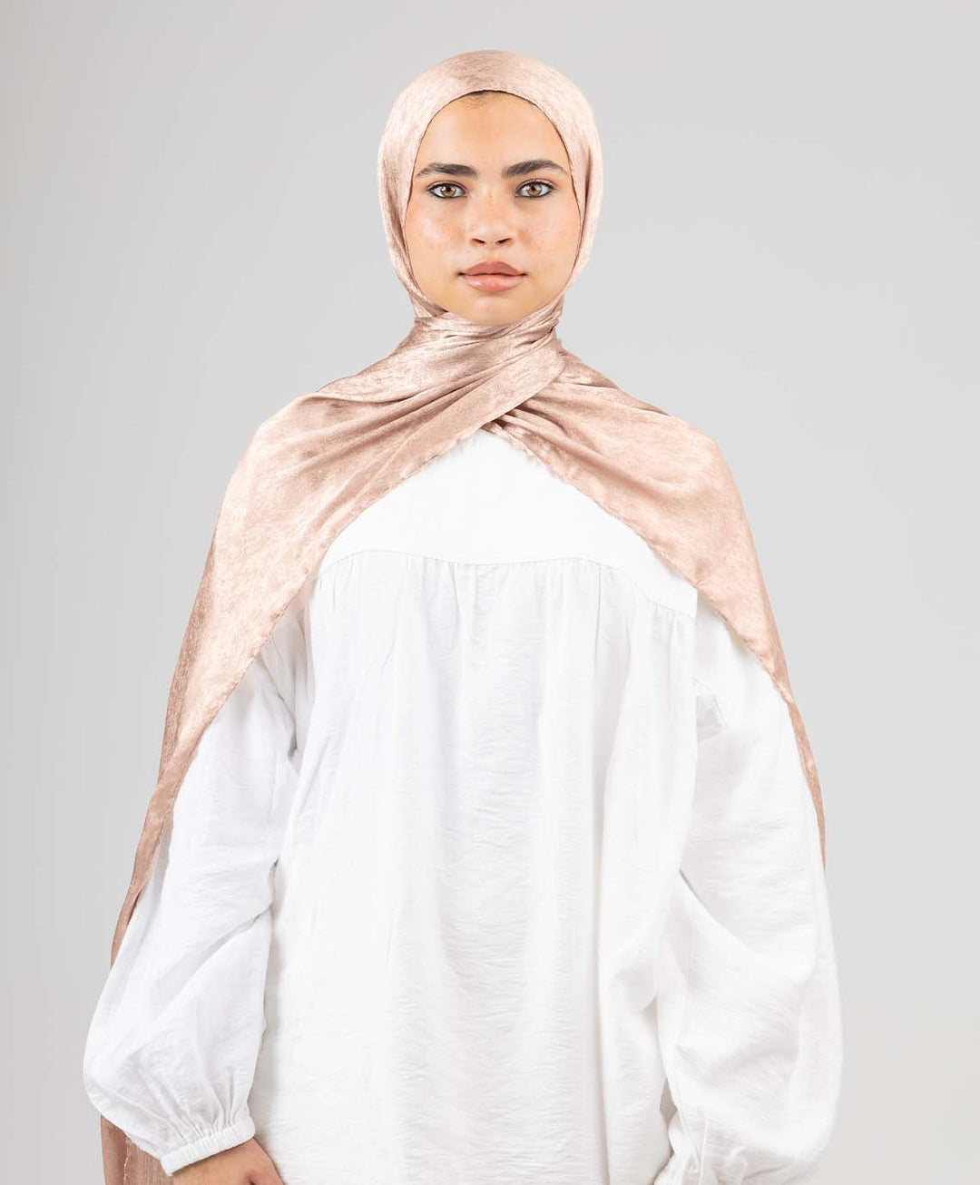 Glossy Satin Scarf