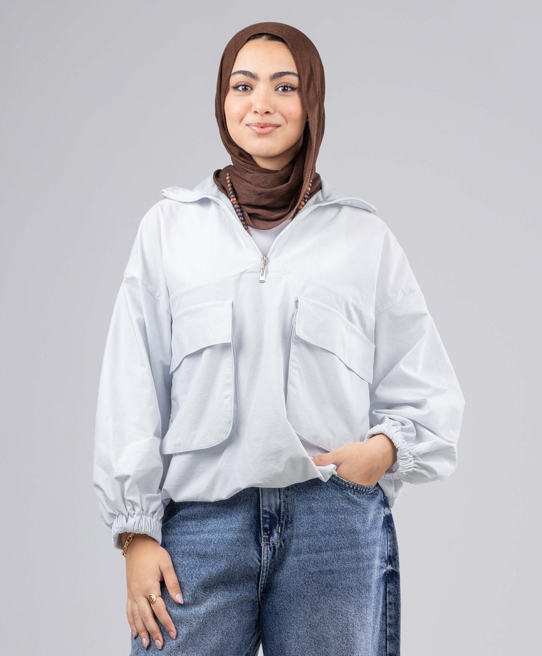 Half Zip Sweatshirt