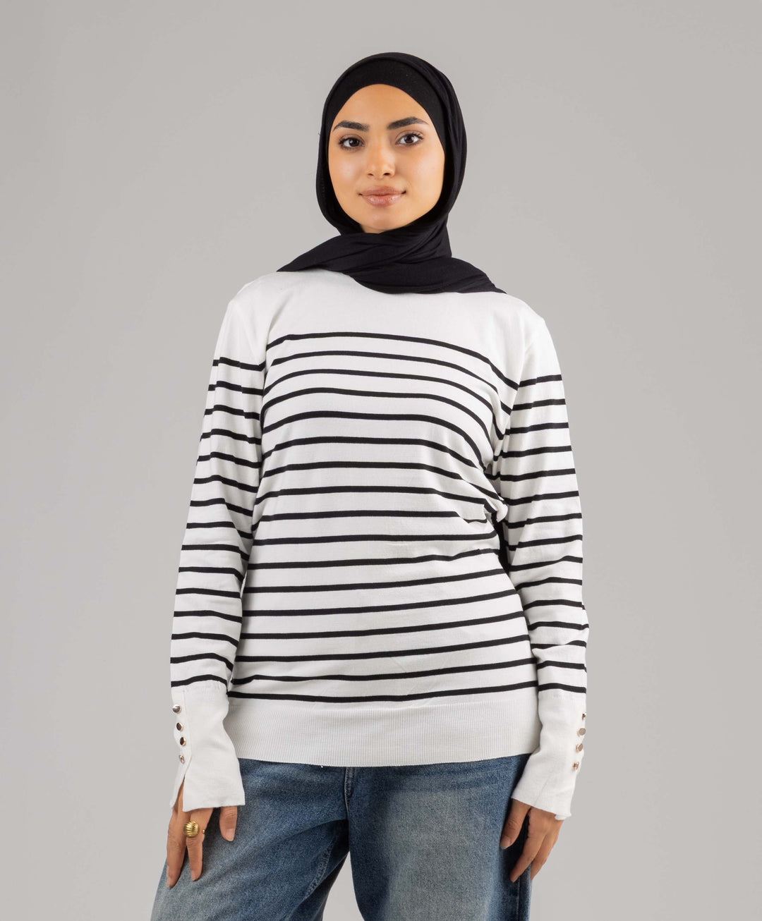 Striped Soft Pullover