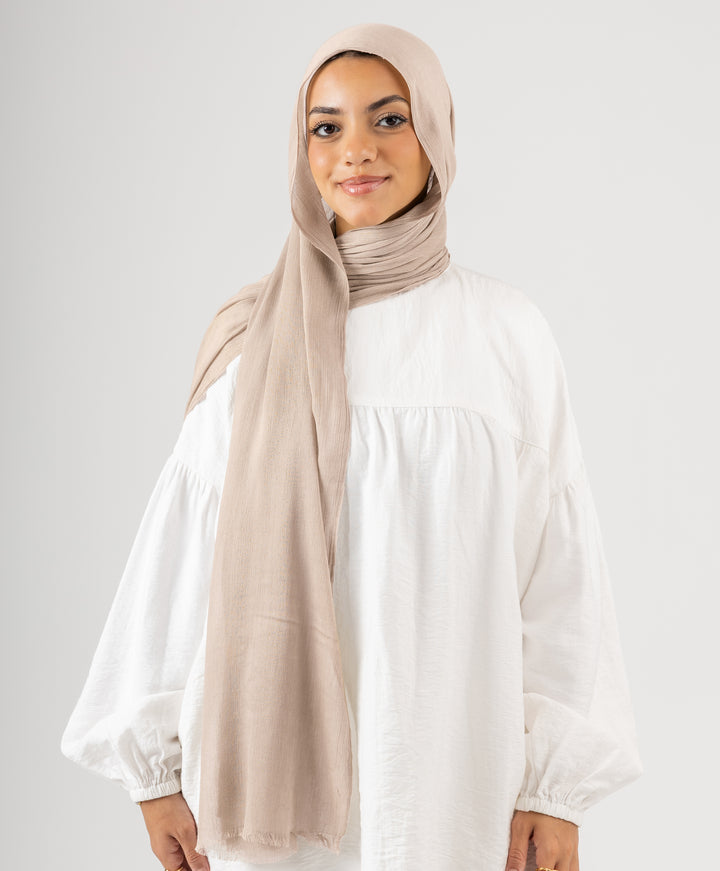 Cotton Crinkle Scarf