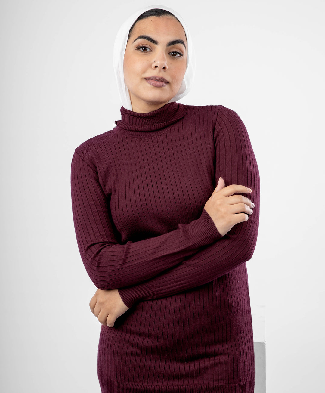 Long Ribbed Pullover