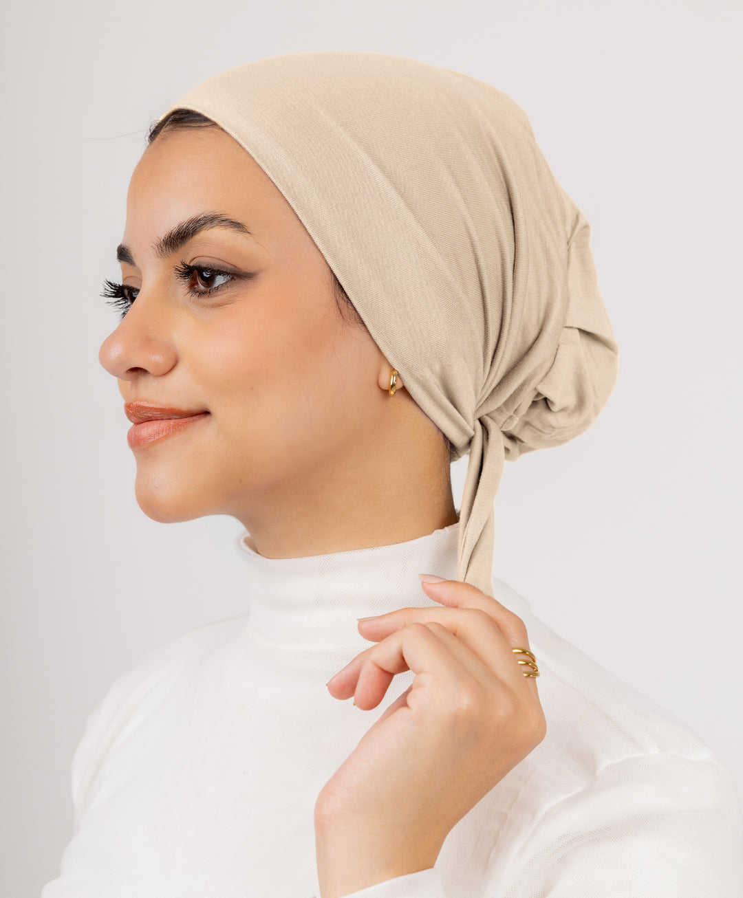 No Thread Underscarf with Tie-Back