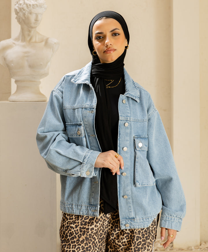 Basic Pockets Denim Shirt