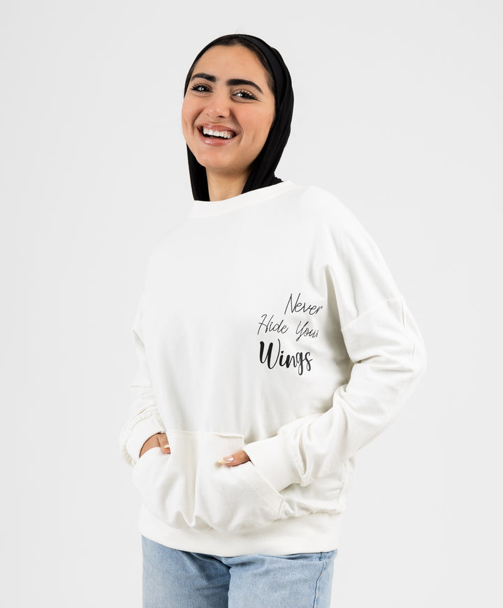 Never Hide Your Wings Hoodie