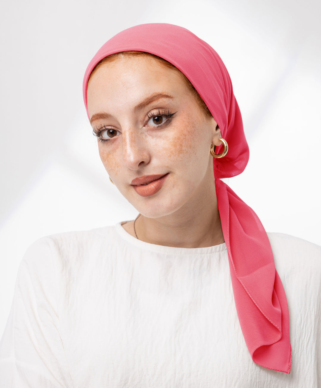 Girly Chiffon Square Scarf