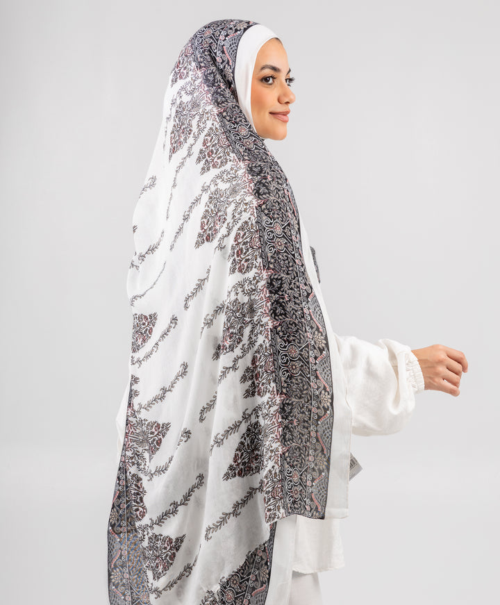 Damask Weave Modal Scarf