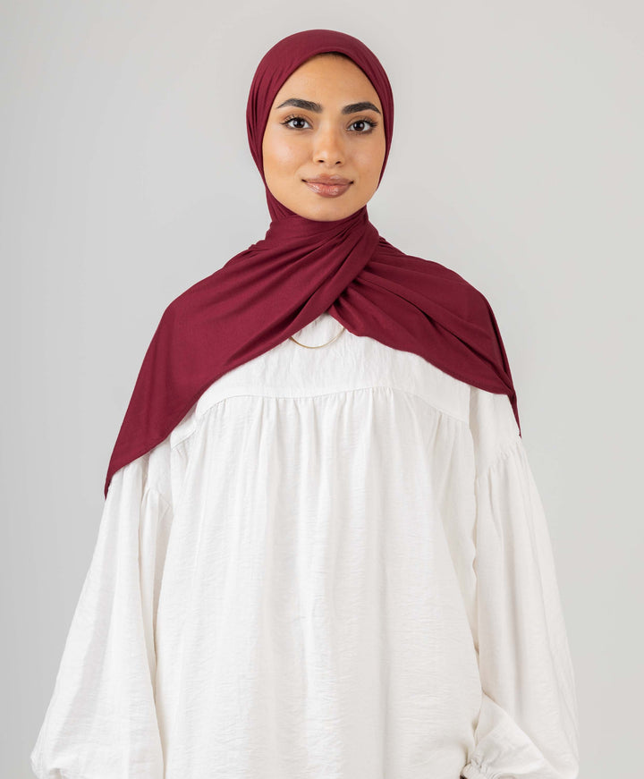 Plain Cotton Lycra Scarf
