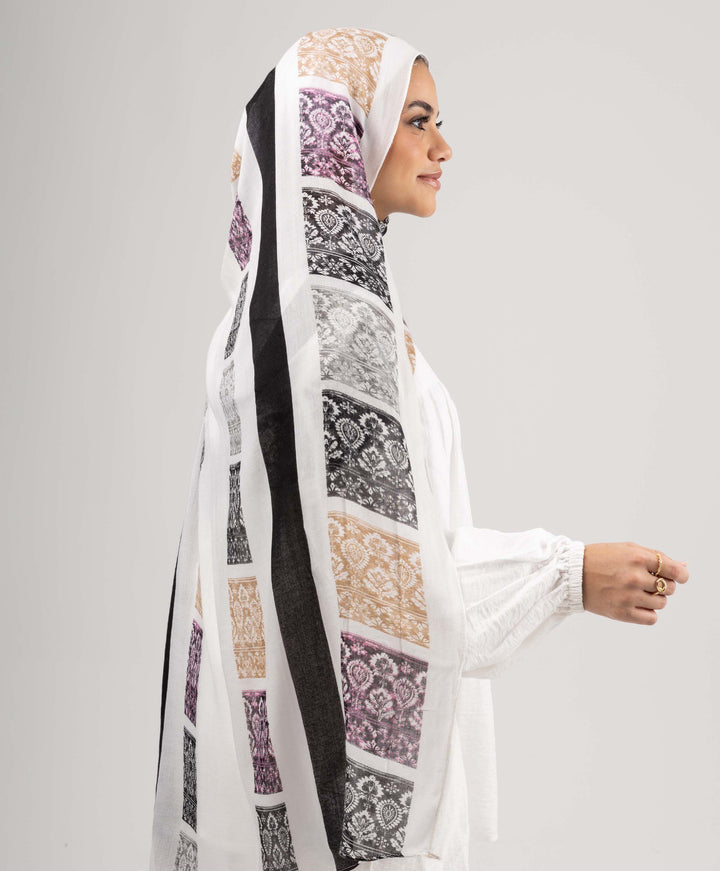 Patchwork Modal Scarf