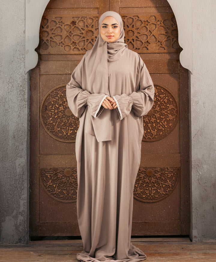 Plain Viscose Flounce Sleeves Isdal