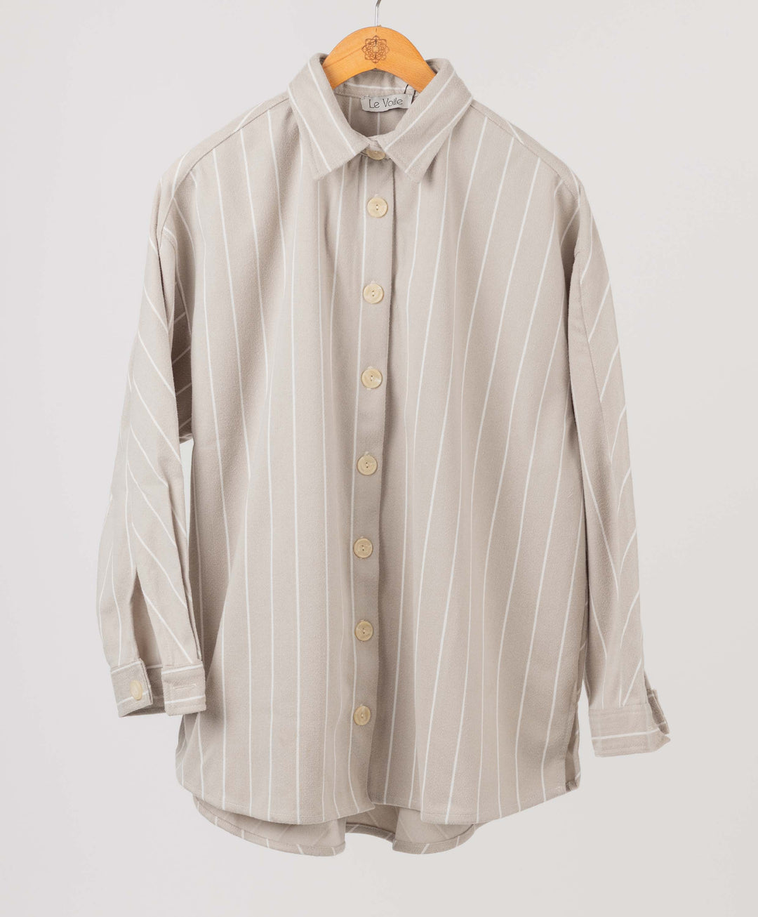 Stripe Wool Shirt