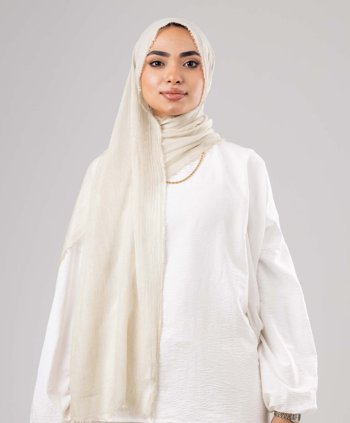 Gloomy Linen Marble Scarf