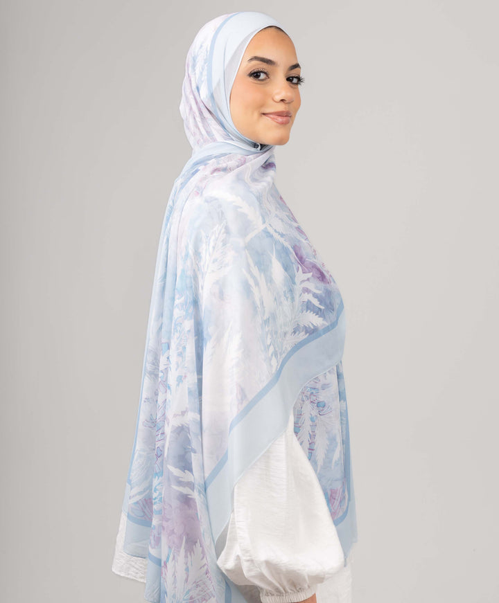 Serene Aura Chiffon Scarf