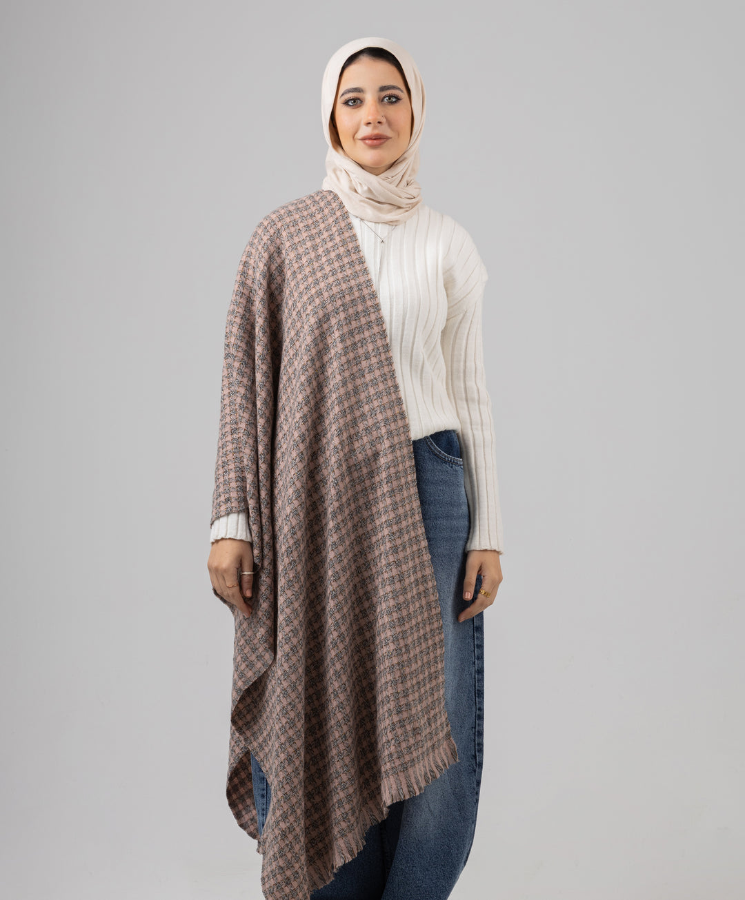 Squarish Winter Shawl