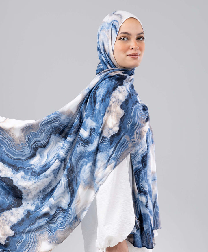 Ocean Veins Modal Scarf