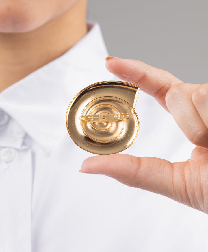 Swirl Brooch