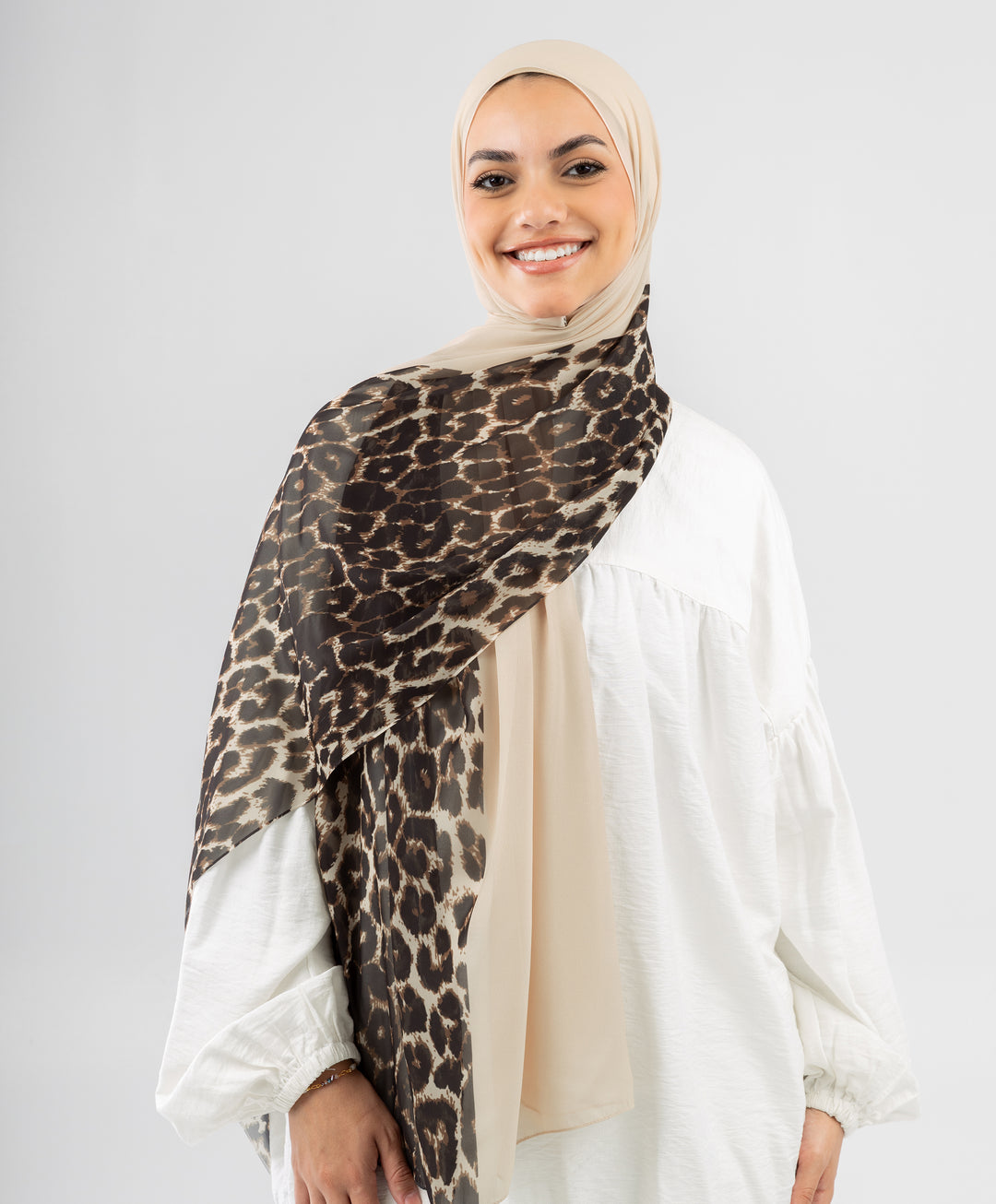 Wild Side Chiffon Scarf