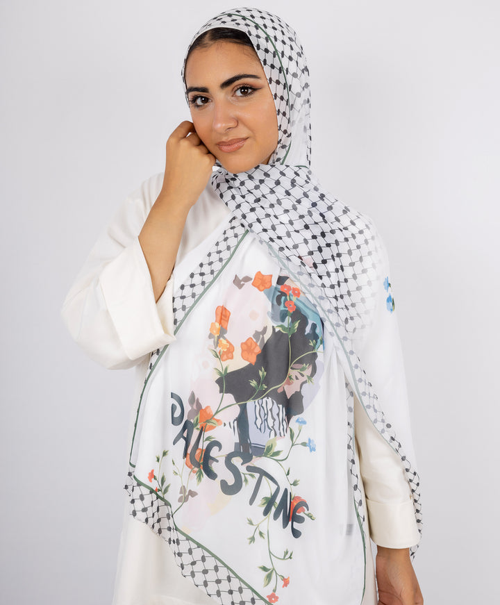 Palestine Chiffon Scarf