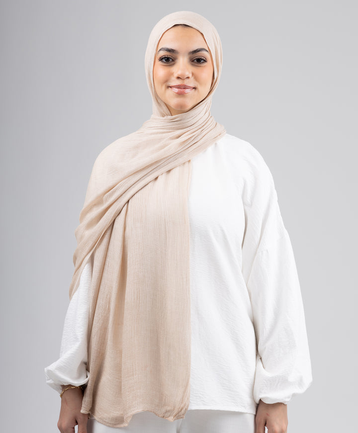 Breezy Linen Marble Scarf