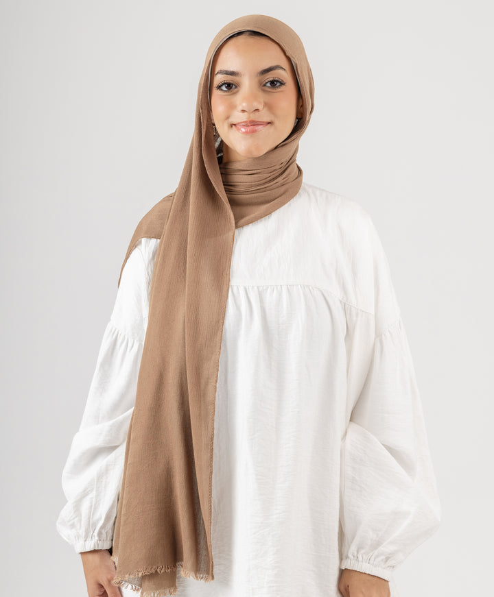 Cotton Crinkle Scarf