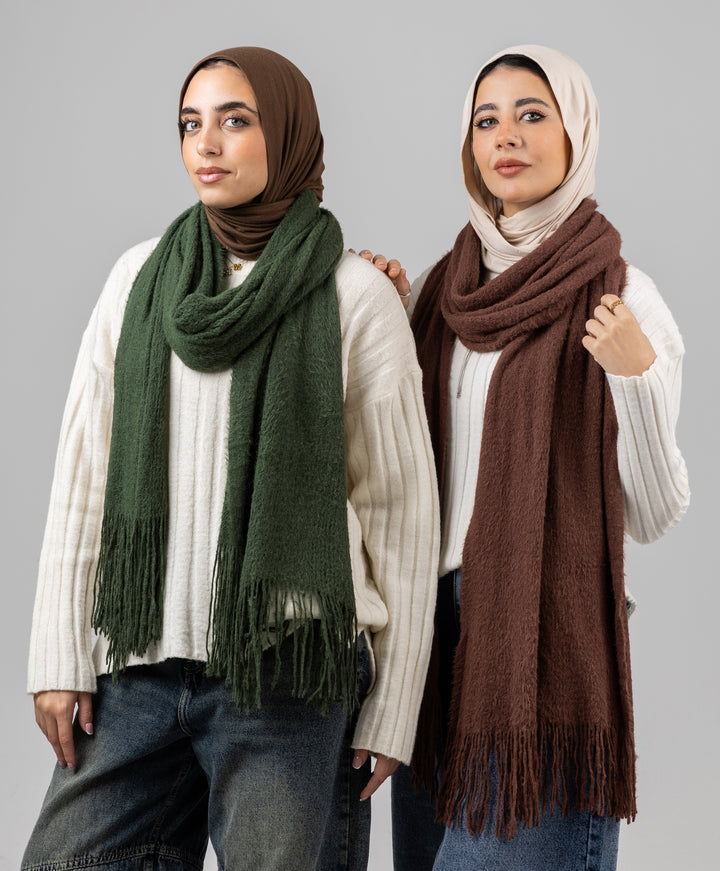 Snowfall Winter Shawl