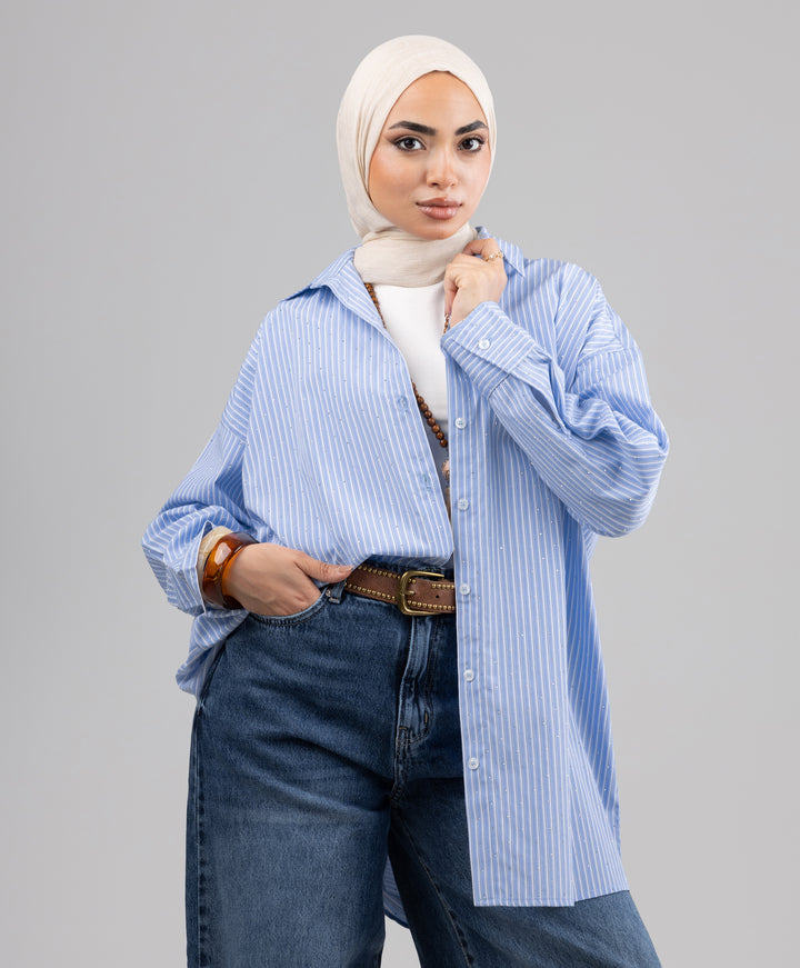 Bling Bling Stripes Shirt