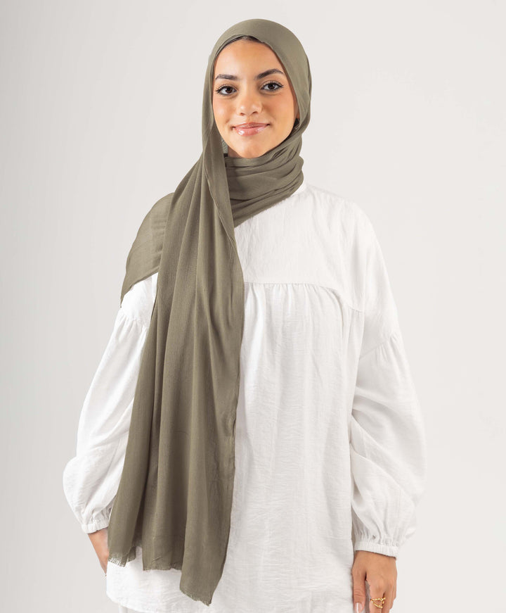 Cotton Crinkle Scarf