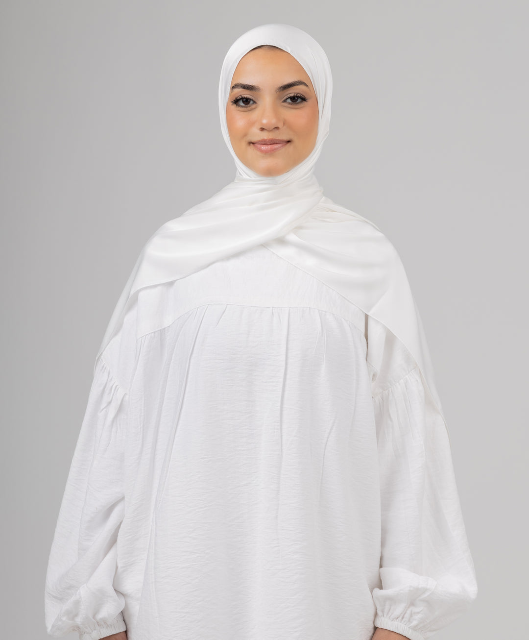 Plain Pure Silk Scarf