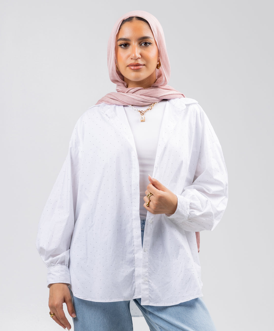 Bling Oversized Shirt