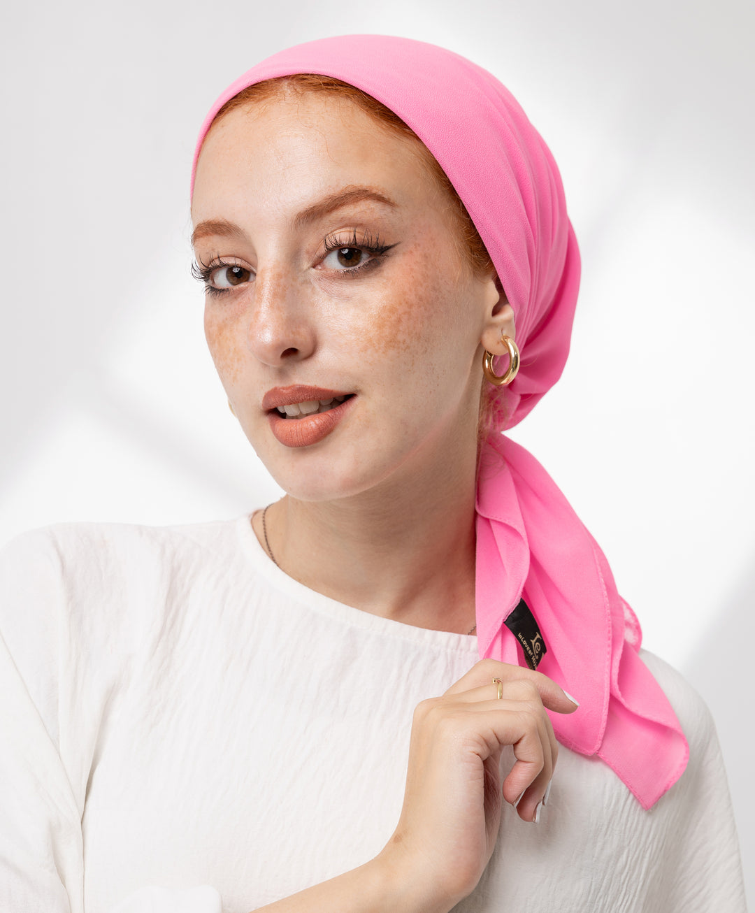 Girly Chiffon Square Scarf