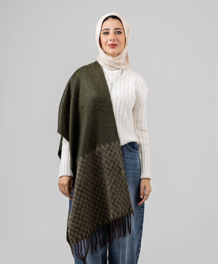 Rustic Winter Shawl