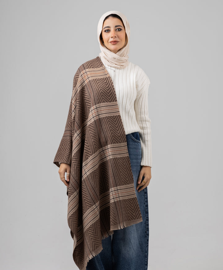 Zigzag Winter Shawl
