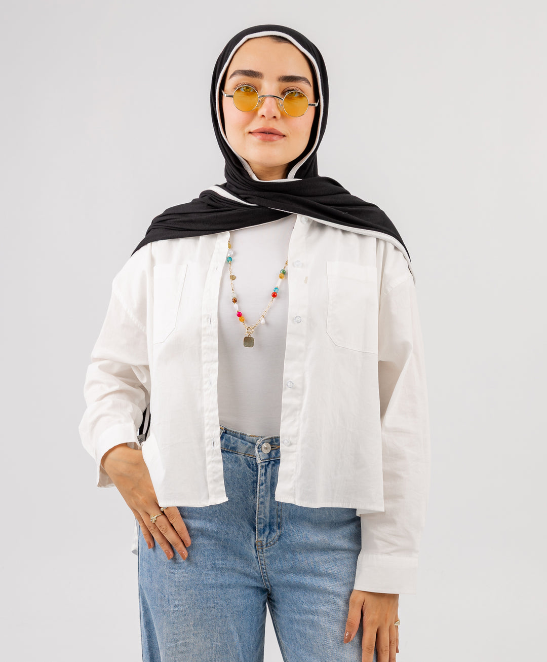 Basic Short Poplin Shirt