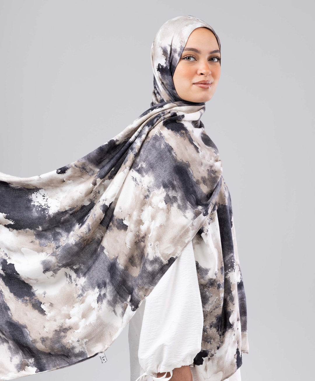Earthy Clouds Modal Scarf