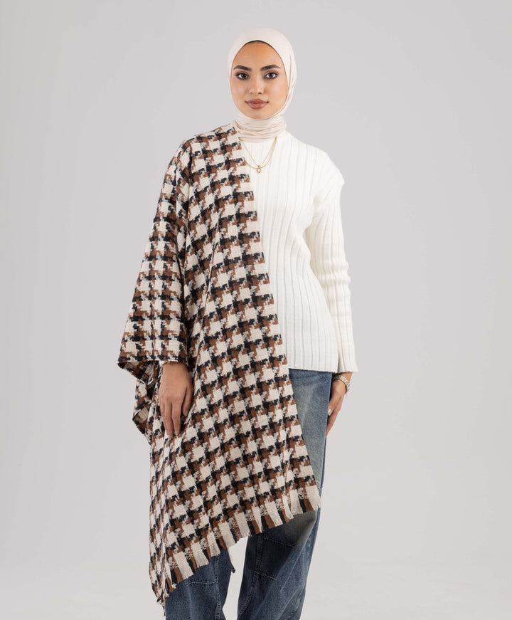 Fallen Leaves Winter Shawl